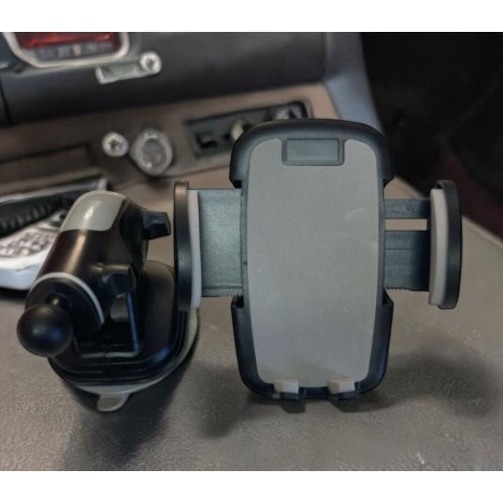 Adjustable Car Phone Mount Suction Cup Dashboard Holder NIB Fits Most Phones